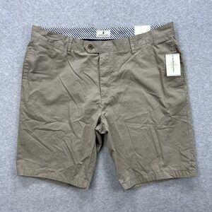 Southern‎ Pines Shorts Mens 40 Khaki Brown Chino Preppy Golf Casual Cotton NEW